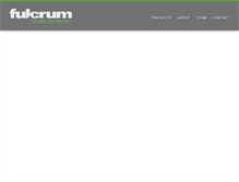 Tablet Screenshot of fulcrumsa.com